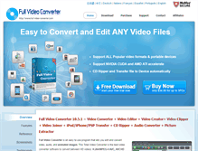 Tablet Screenshot of full-video-converter.com